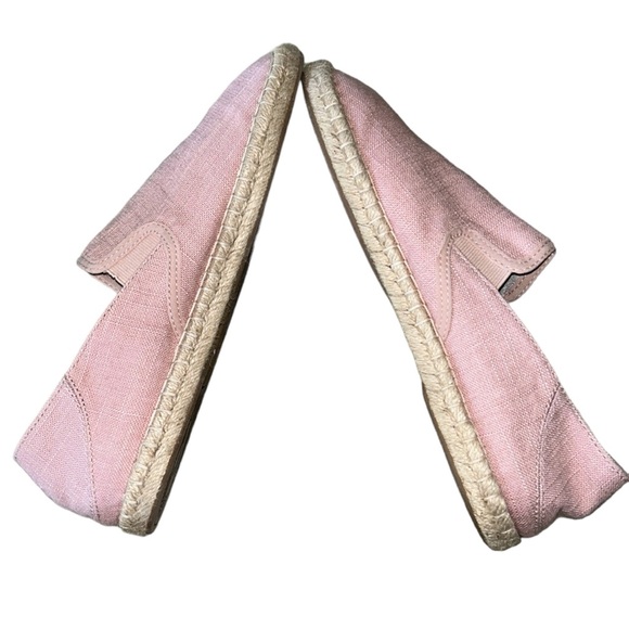 OluKai Kaula Pa’a Kapa Pink Rose Sea Salt Linen Espadrilles - 9 - Picture 10 of 16